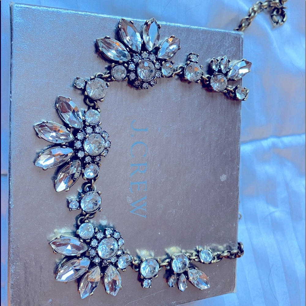 J.Crew Cluster Flower necklace